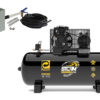 Compressor Pressure Storm 15 PCM 450 175 Litros 140 Libras com Projetor, Kit mangueira)